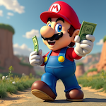 Mario Fake Money