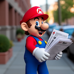 Mario Flyer Distribution