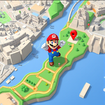 Mario Google Mapss